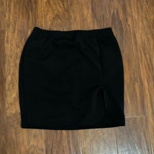 Pretty Little Thing Black Skirt